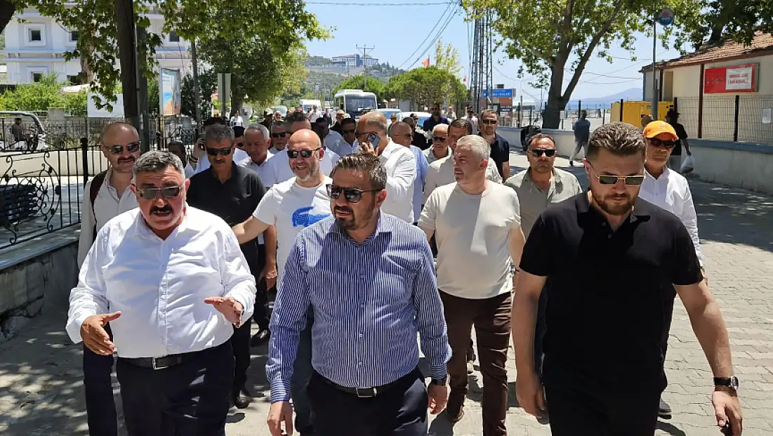 AK PARTİLİ BAŞKANLARDAN MARMARA ADASINA ÇIKARMA