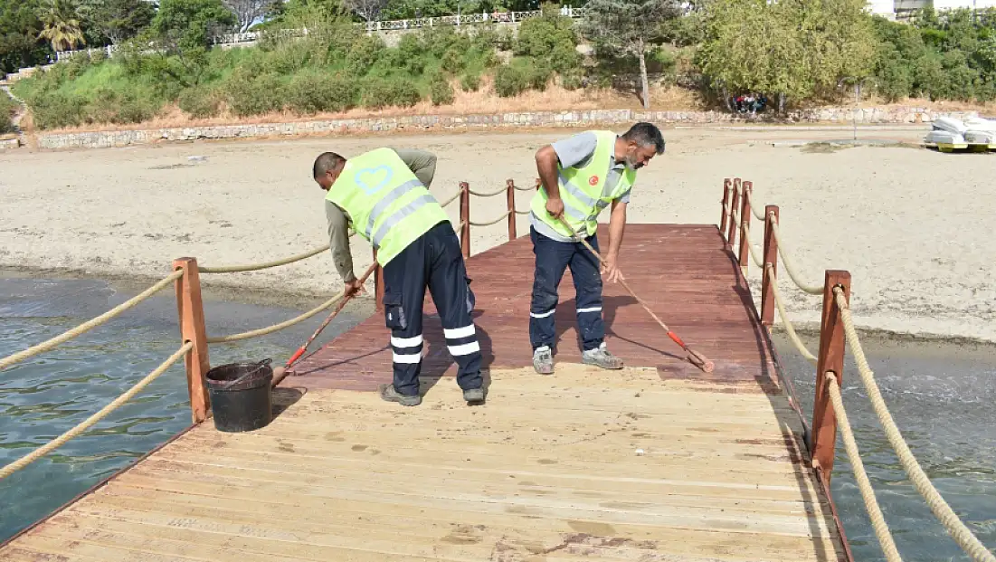 Balıkesir’de sahil ve plajlar yaza hazırlanıyor