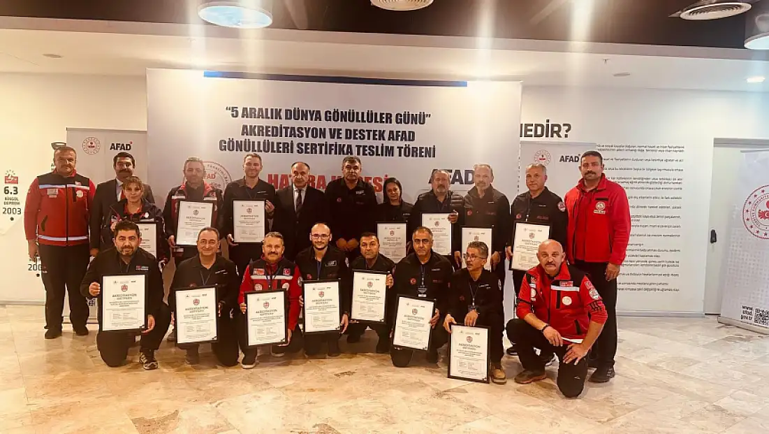 Balıkesir İl Millî Eğitim Müdürlüğü Arama ve Kurtarma Ekibi   AFAD tarafından Akredite Edildi