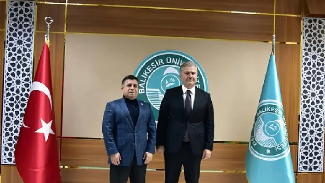 CANBEY’DEN, REKTÖR OĞURLU’YA TEBRİK ZİYARETİ