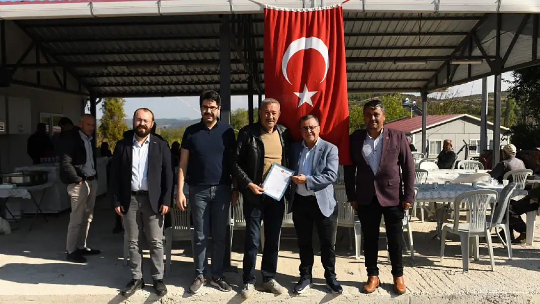 BAŞKAN ŞEHİRLİ, TAŞKÖY’DE 35 YILLIK TAPU SORUNUNU ÇÖZDÜ