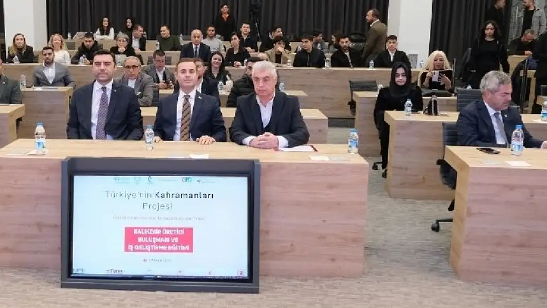 “Türkiye’nin Kahramanları”14. Güvenilir Ürün Platformu Balıkesir Ticaret Odası’nın ev sahipliğinde yapıldı