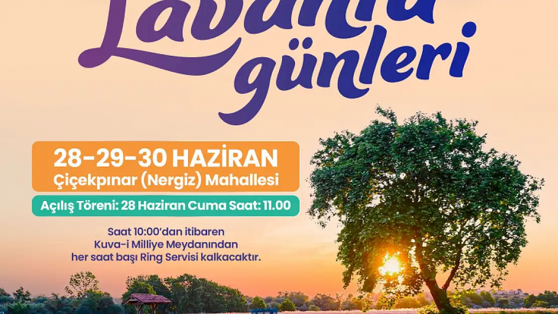 2. ALTIEYLÜL LAVANTA GÜNLERİ'NE DAVETLİSİNİZ