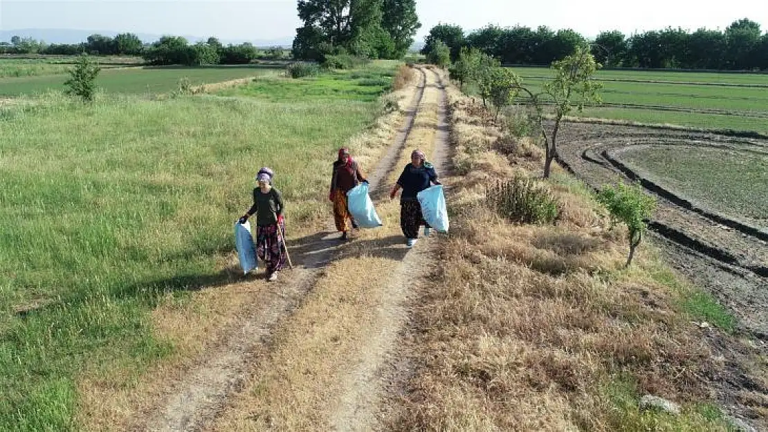 5 Ton Atık Topladılar, 10 Kuzu Aldılar