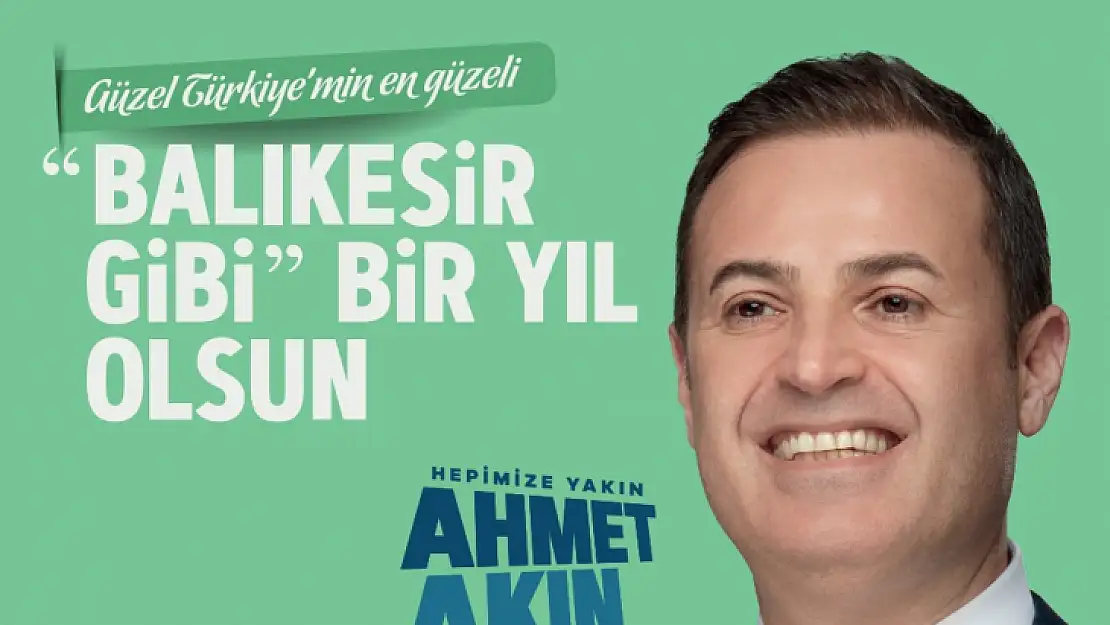 AHMET AKIN YENİ YIL MESAJI