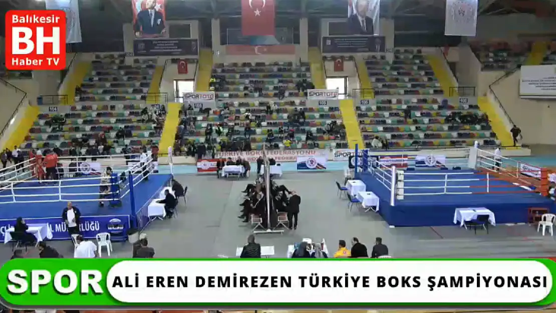 Ali Eren Demirezen Türkiye Boks Şampiyonası