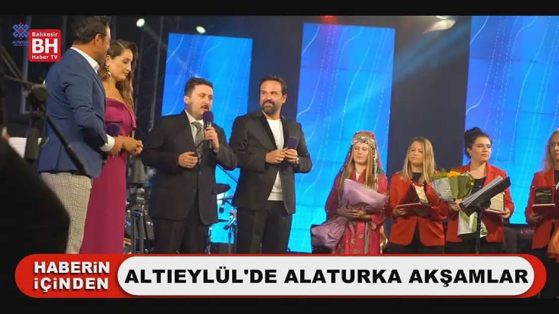 Altıeylül'de Alaturka Akşamlar