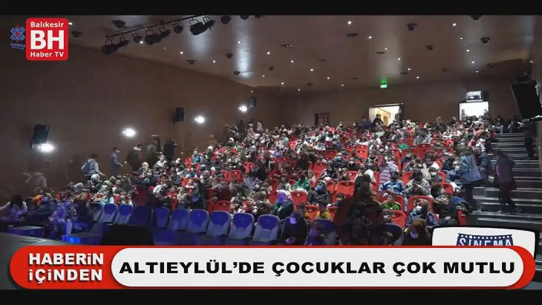 Altıeylül'de Çocuklar Çok Mutlu