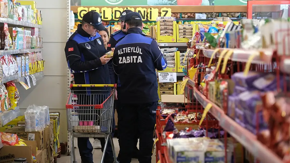 Altıeylül Zabıta Müdürlüğü, Pazar, Fırın ve Marketlerde Denetimlerini Sıklaştırdı