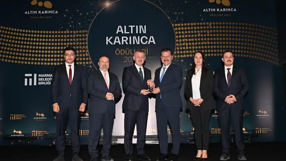 Altın Karınca'dan Büyükşehir'e İki Ödül