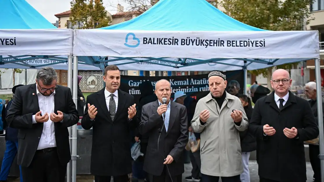 Atatürk hutbe okuduğu tek cami Zağnos Paşa Camii'nde dualarla anıldı