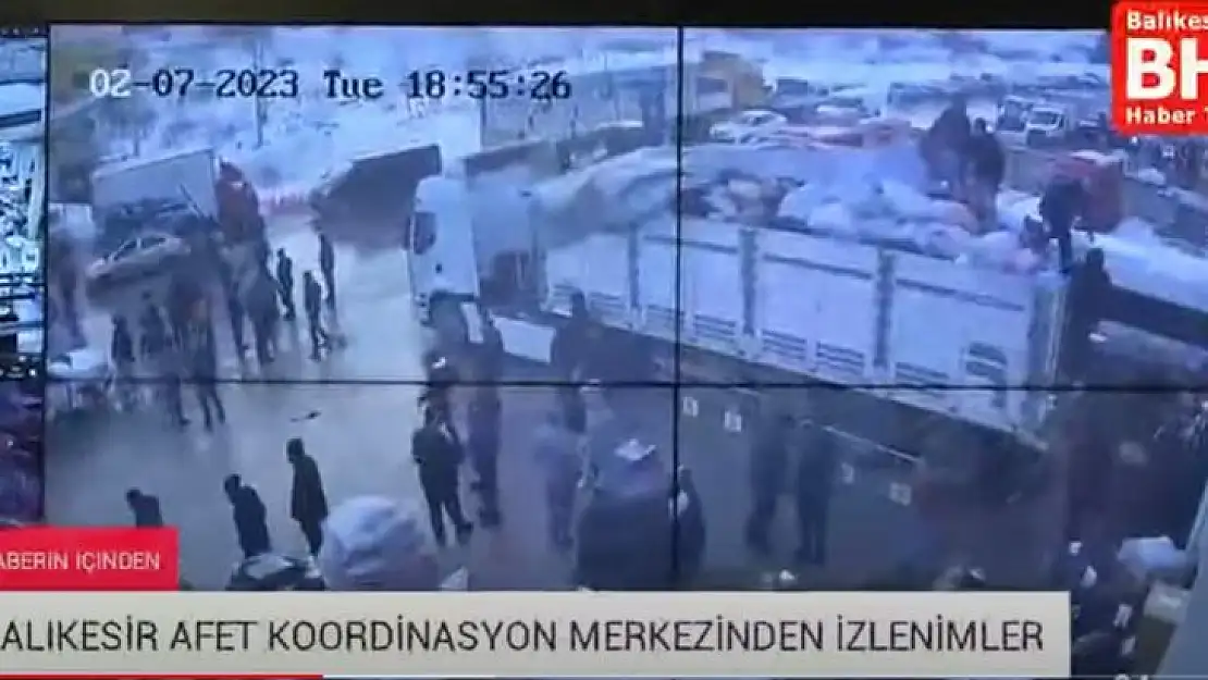 Balıkesir Afet Koordinasyon Merkezi'nden İzlenimler