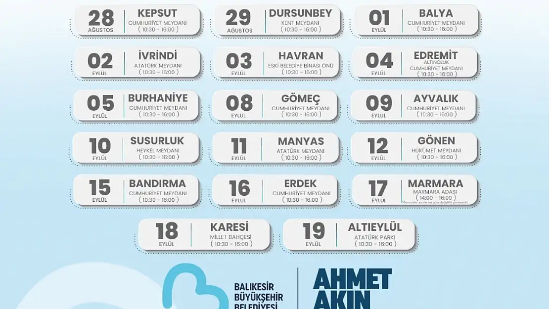 Balıkesir Büyükşehir Belediyesinin Can Dost'u şifa dağıtıyor