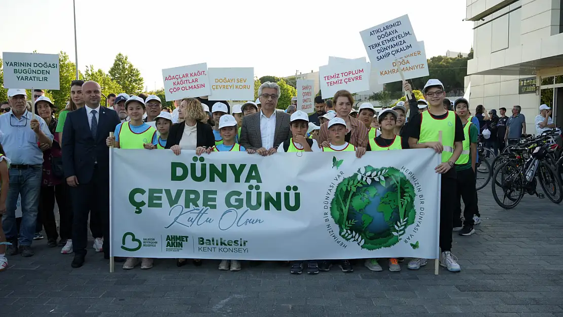 Balıkesir'de Çevre Haftası çeşitli etkinliklerle kutlandı