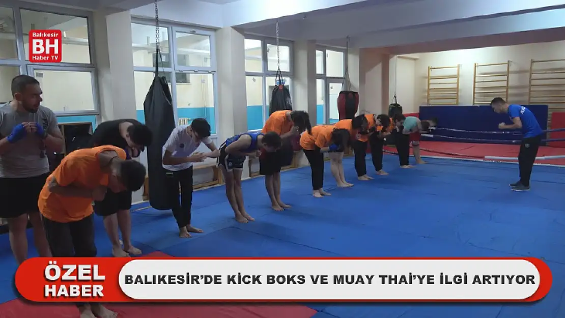 Balıkesir'de Kick Boks Ve Muay Thai'ye İlgi Artıyor