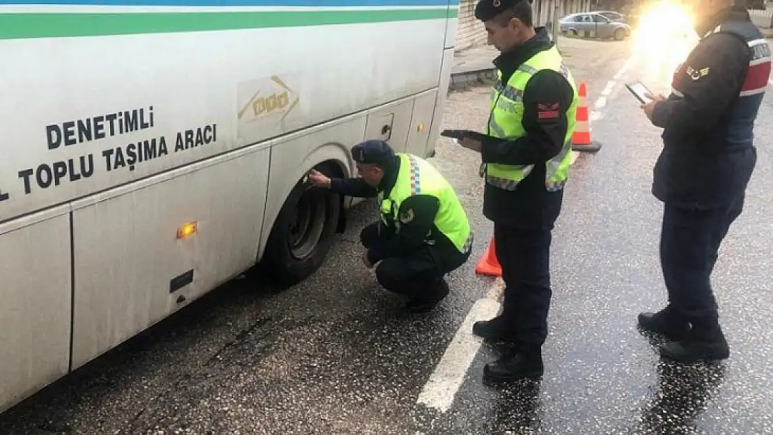 Balıkesir'de 'Kış Lastiği Denetimi'