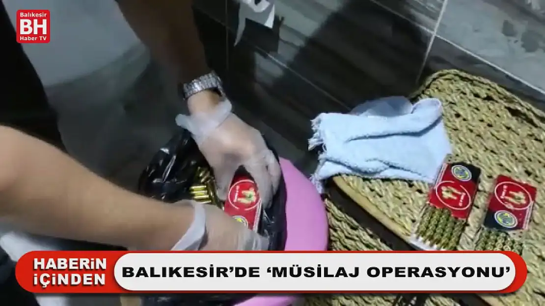 Balıkesir'de 'Müsilaj Operasyonu'