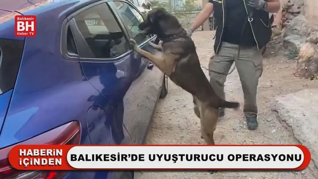 Balıkesir'de Uyuşturucu Operasyonu