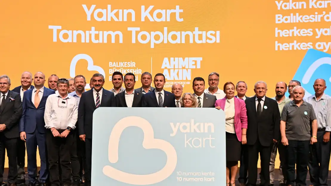  Balıkesir'de 'Yakın Kart' Dönemi