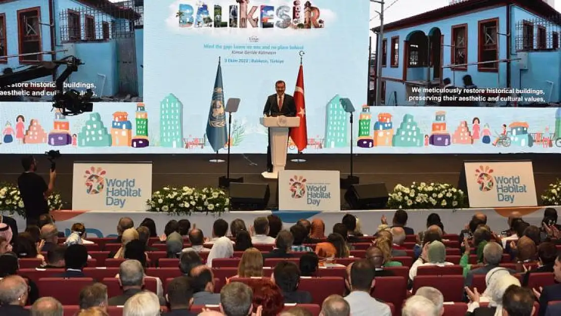 Balıkesir, Dünya Habitat Günü'ne ev sahipliği yaptı