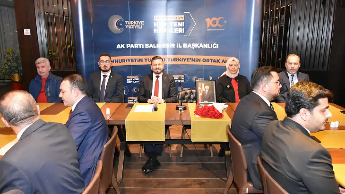 Balıkesir 'i Türkiye Yüzyılına taşıyacak kadrolar açıklandı.