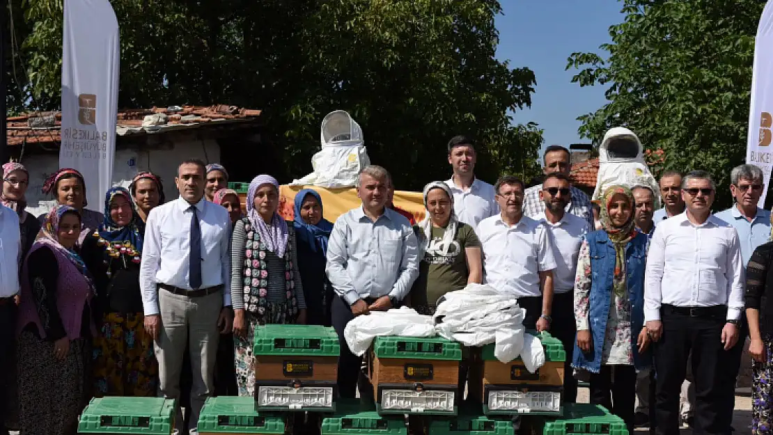 Balıkesir'in Eşsiz Değeri 'Organik Bal'a Kadın Eli Değdi…