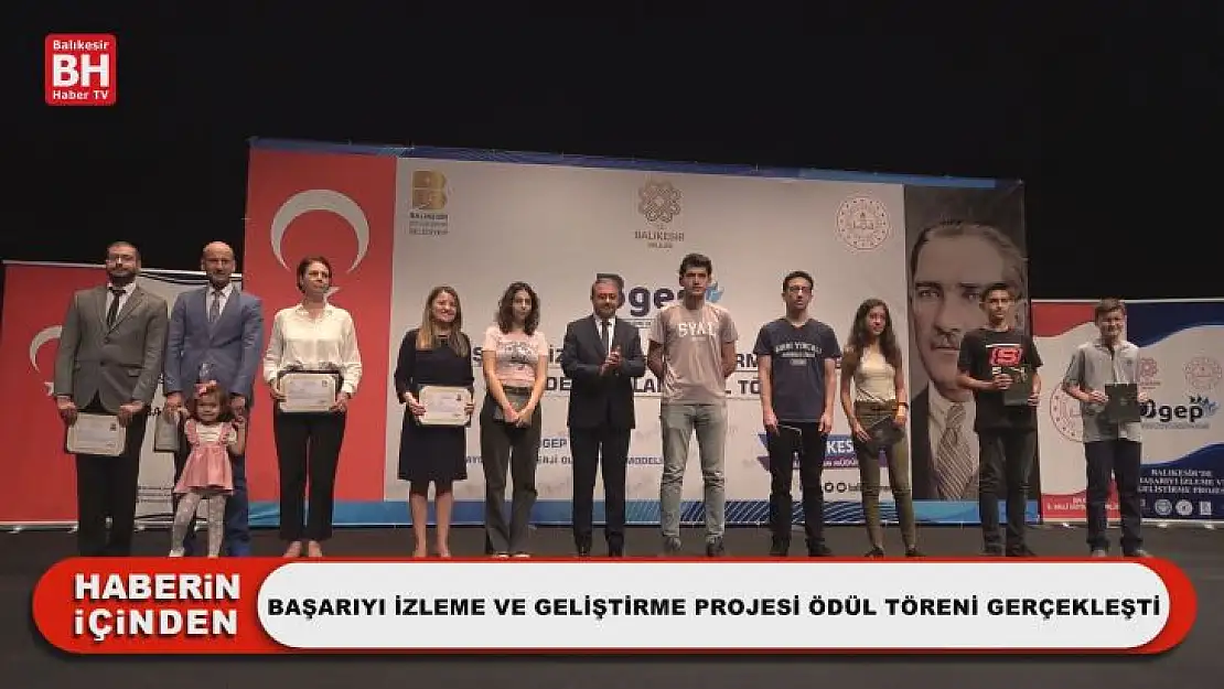Başarıyı İzleme Ve Geliştirme Projesi Ödül Töreni Gerçekleşti