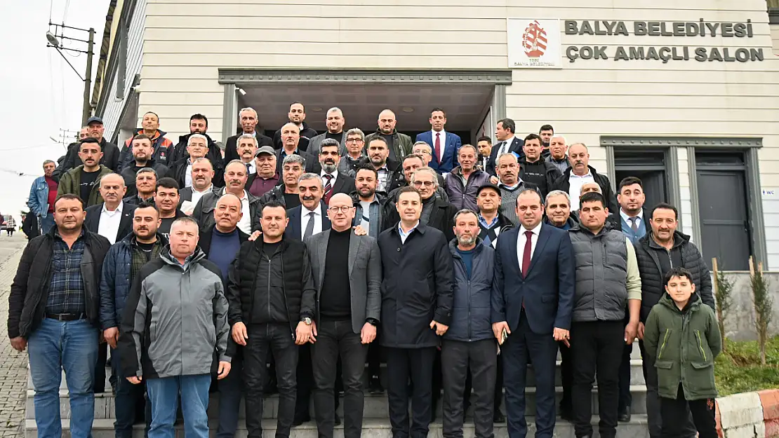 BAŞKAN AKIN'DAN BALYA'YA YATIRIM MÜJDELERİ…