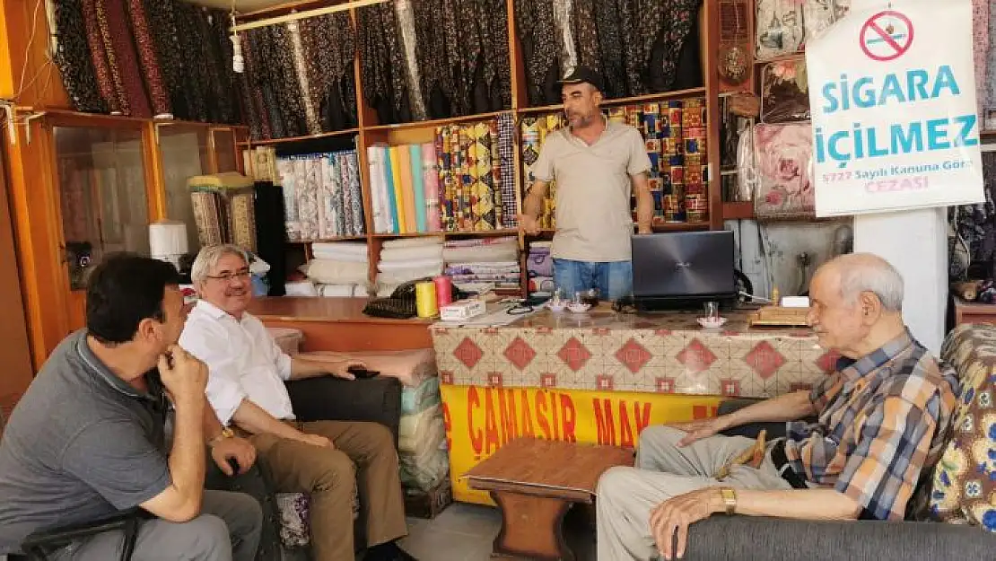 Başkan Cengiz Esnafı ve vatandaşları dinledi