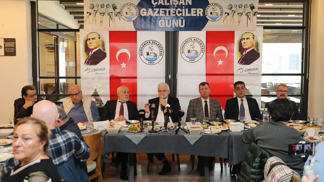 BAŞKAN DEVECİLER GAZETECİLERİ AĞIRLADI