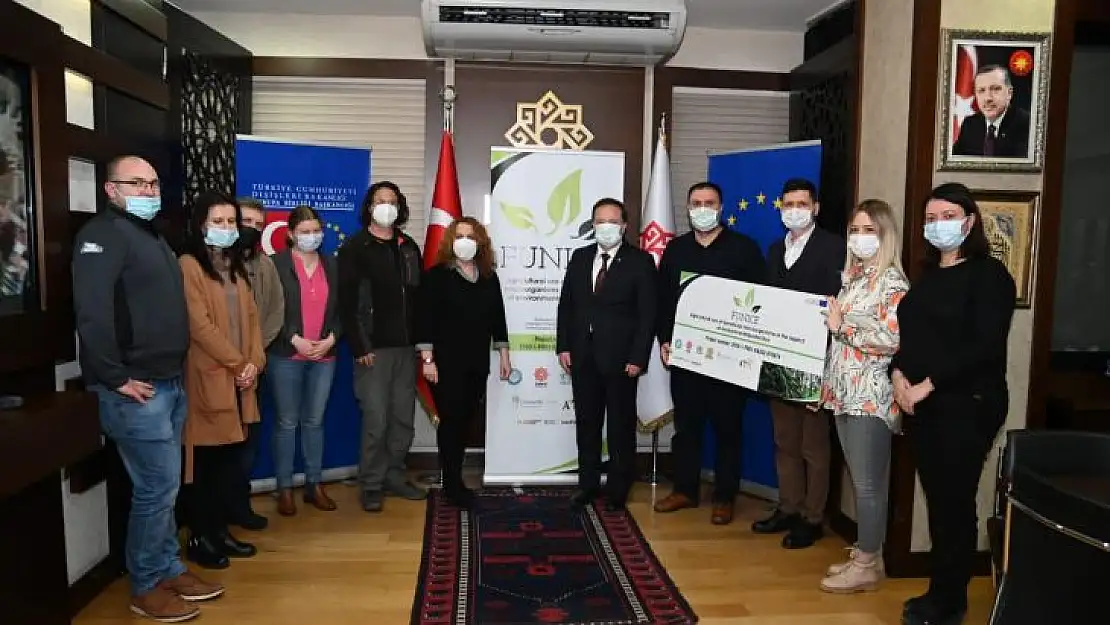 Başkan Orkan AB'li Misafirlerini Ağırladı