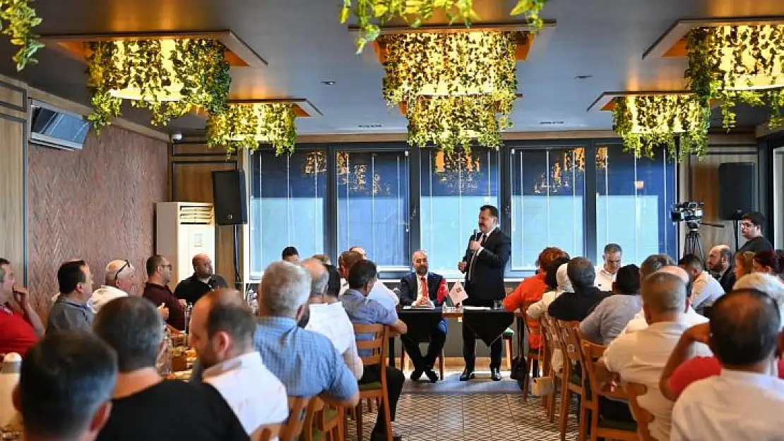 Başkan Yılmaz, Bandırmalı Muhtarlarla Buluştu