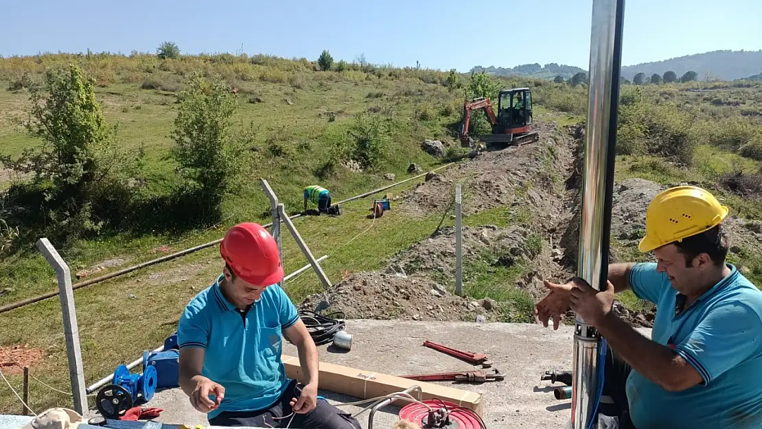BASKİ, Kepsut'un Mehmetler Mahallesi'ni şebeke suyuna kavuşturdu