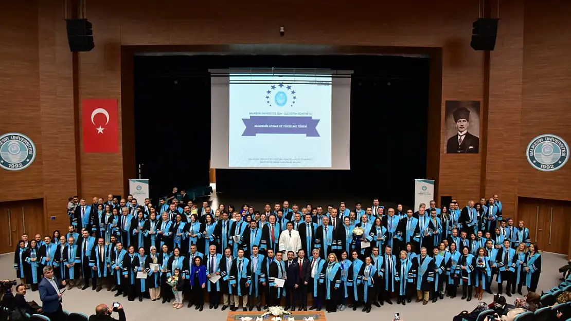 BAÜN'de Akademik Gurur Günü: 150 Akademisyene Plaket Takdim Edildi