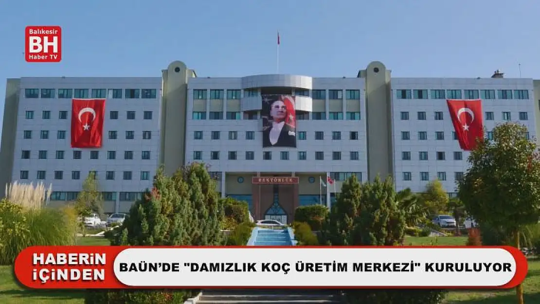 BAÜN'de 'Damızlık Koç Üretim Merkezi' Kuruluyor