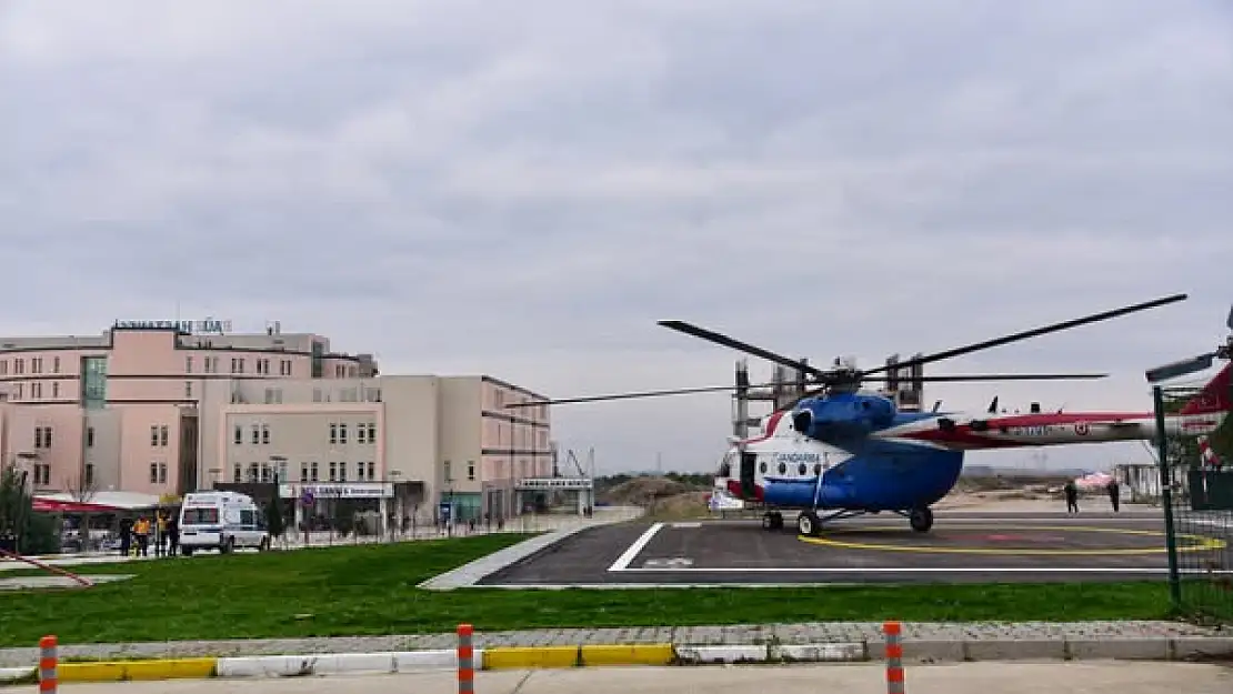 BAÜN Hastanesine Heliport Acil İniş Alanı