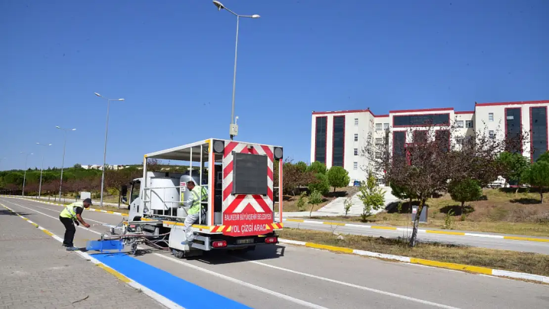 BAÜN Yerleşkesine, Bisiklet Yolu Yapılıyor