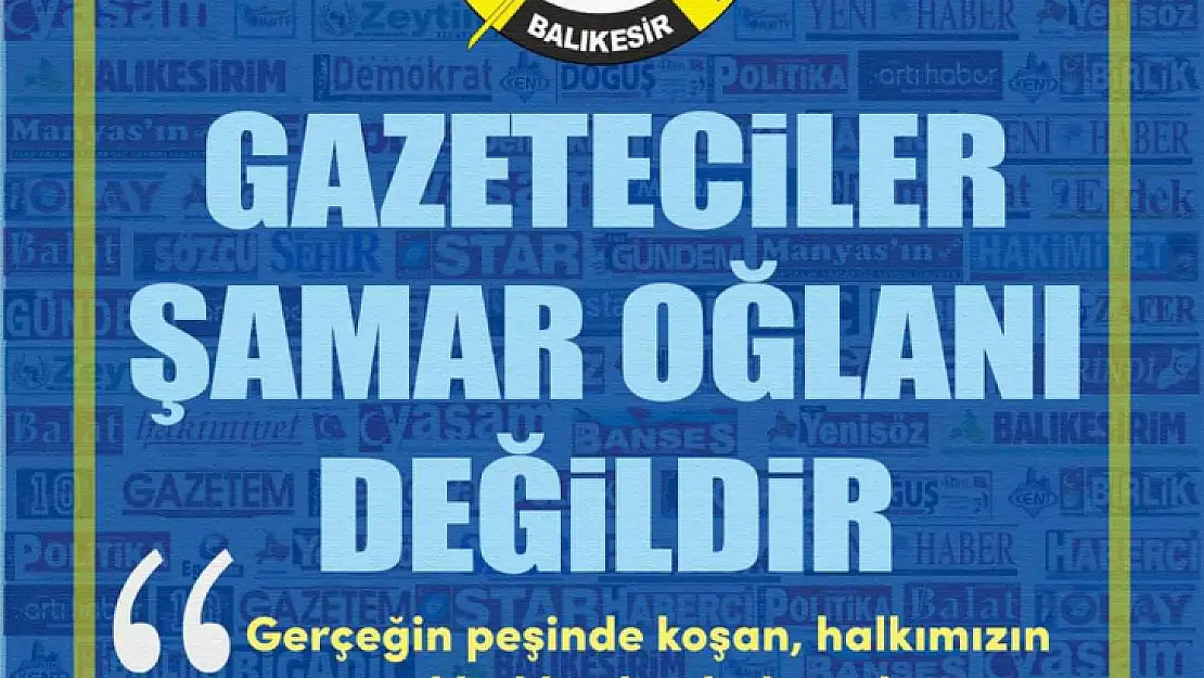 BGC:'Gazeteciler Şamar Oğlanı Değildir'