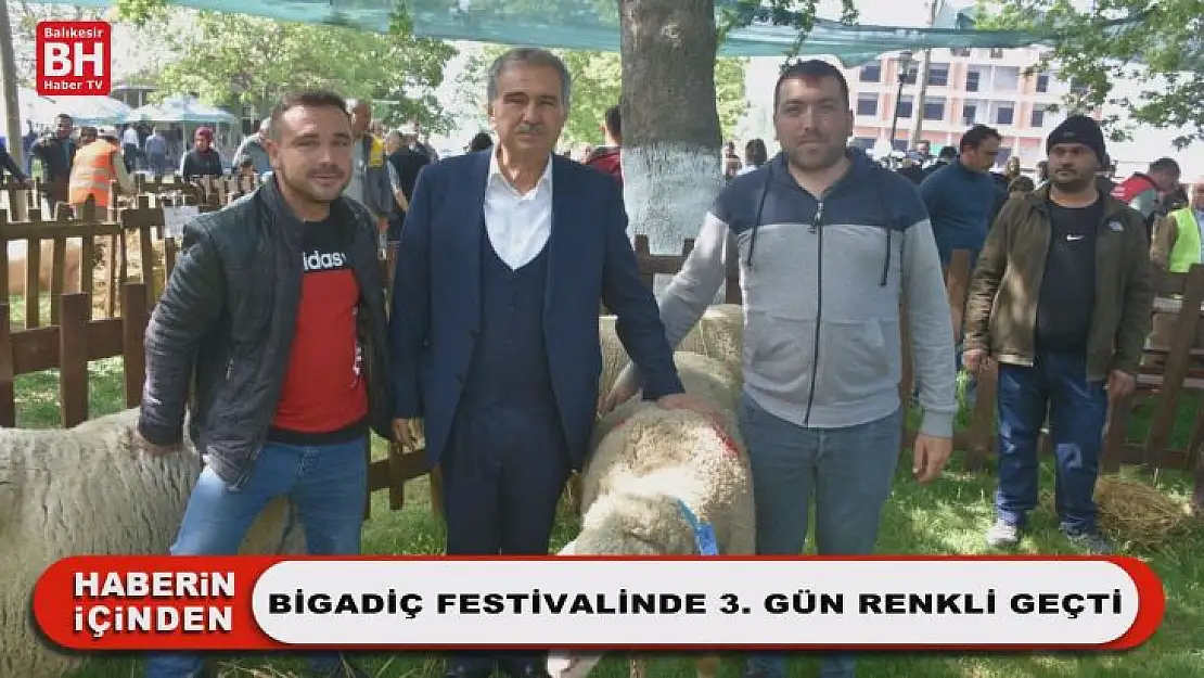 Bigadiç Festivalinde 3. Gün Renkli Geçti