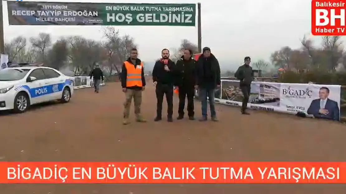 Bigadiç'te En Büyük Balık Tutma Yarışması Heyecanı