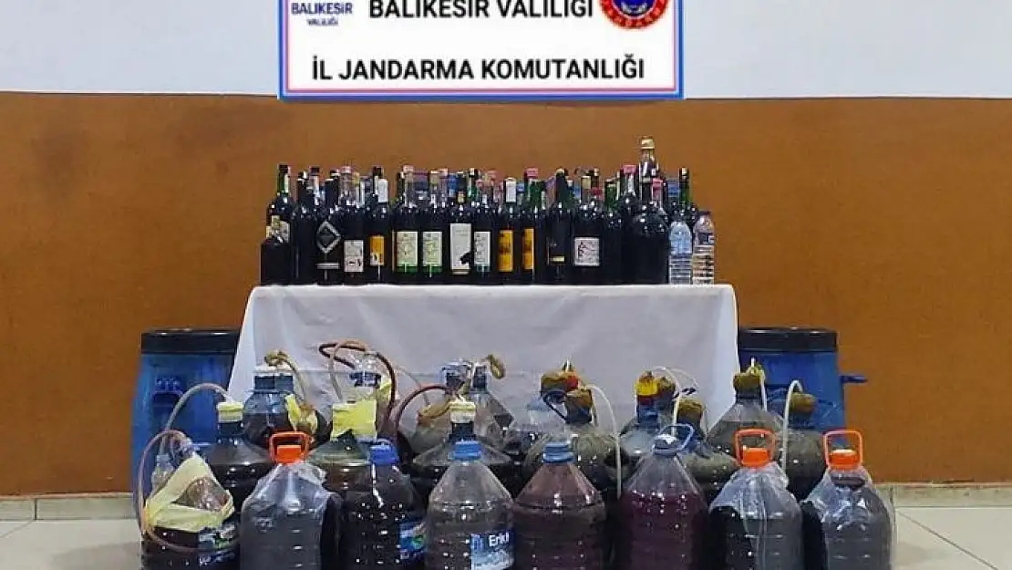 Bin 400 Litre Kaçak İçki Ele Geçirildi