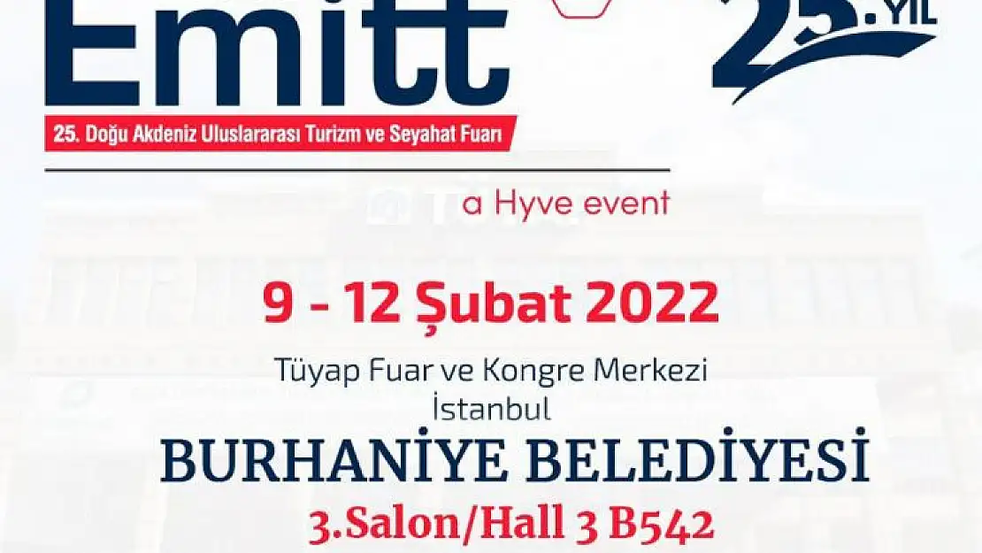 Burhaniye Belediyesi EMITT Fuarı'nda