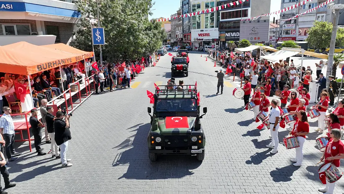 BURHANİYE'DE 30 AĞUSTOS COŞKUSU