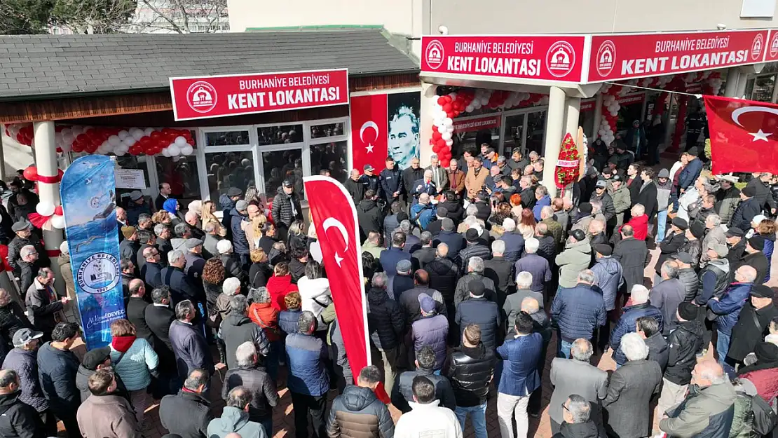 BURHANİYE'DE KENT LOKANTASI AÇILDI