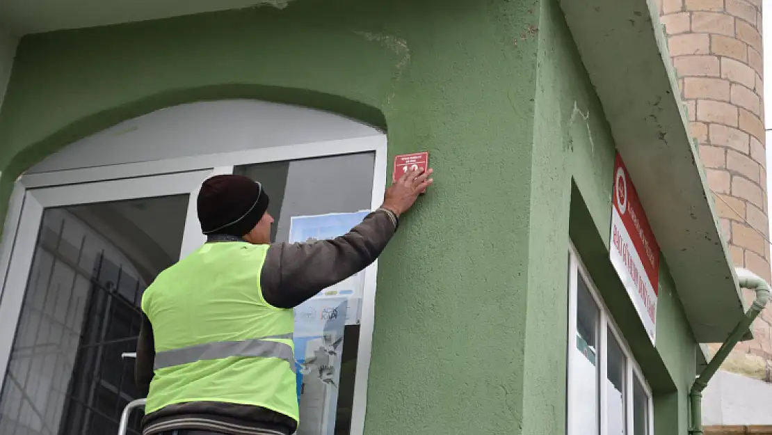 Büyükşehir'den Balıkesir'e  kare kodlu akıllı numarataj