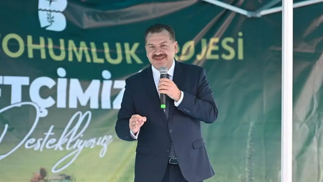 Büyükşehir'den, üreticiye 100 ton süt otu desteği