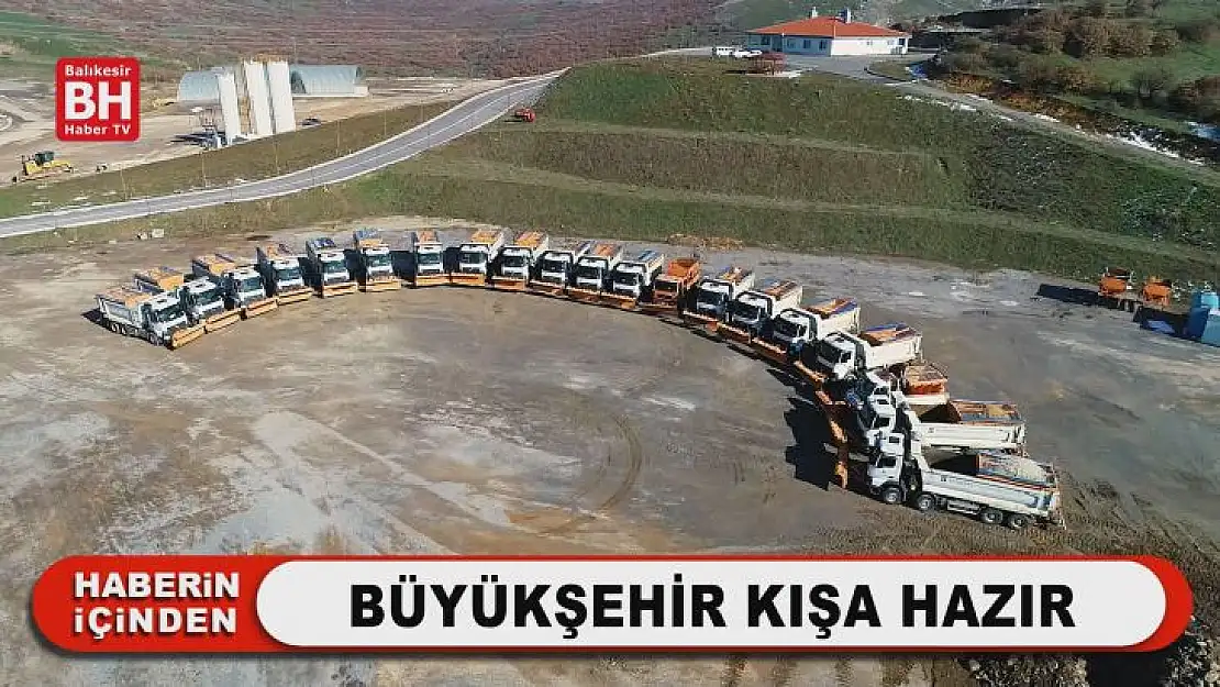 Büyükşehir Kışa Hazır