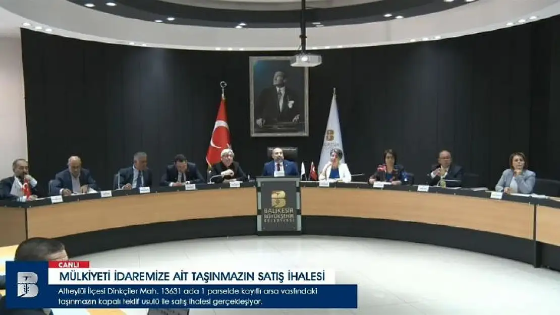 Büyükşehrin İhaleleri Artık Canlı Yayında
