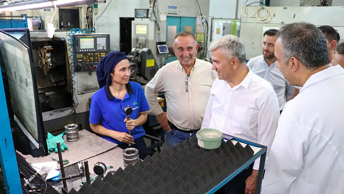 Canbey'den Sanayicilere Ziyaret: Ekonomimizin Lokomotifi Sizsiniz