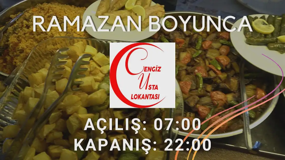 Cengiz Usta Lokantası Ramazana Hazır